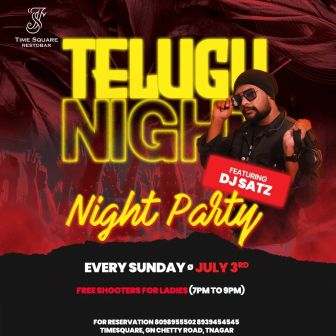 Telugu Night : A DJ Music treat for all Telugu people