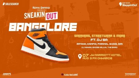 Royal Enfield presents SneakinOut 2.0 by SteppinOut x SoleSearch | Bangalore
