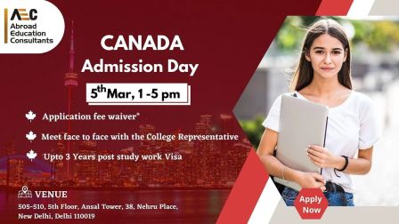 Canada Admission Day ( Free Entry )