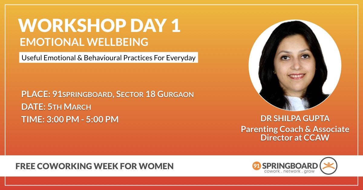 Emotional Wellbeing for Your Everday - With Dr. Shilpa Gupta