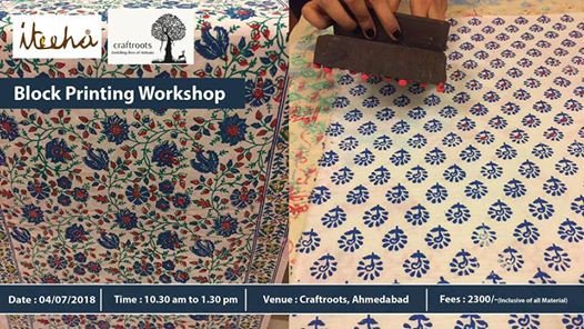 Pigment Block Printing Workshop