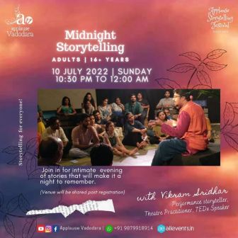 Midnight Storytelling for Adults with Vikram Sridhar
