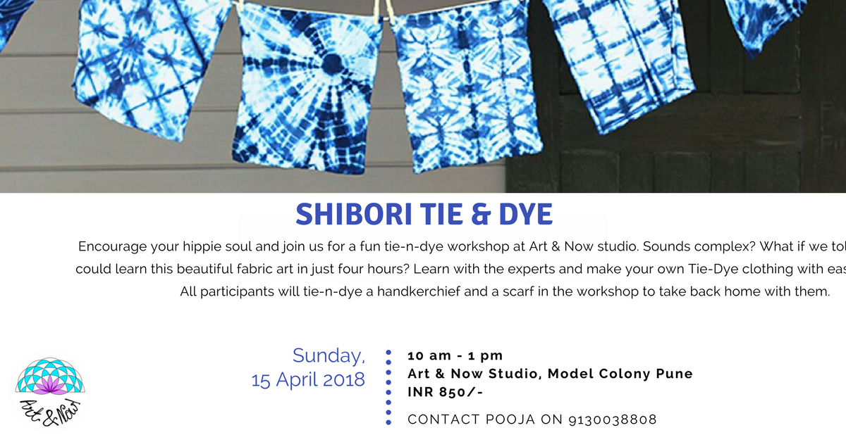 Shibori Tie-N-Dye Workshop