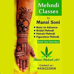 Mehndi Classes By Mansi Soni