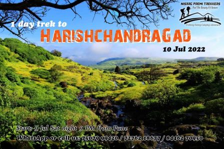 1 Day Trek to Paradise of Trekkers - Harishchandragad 10 July`22