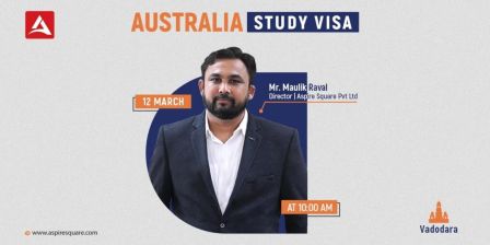 Join Australia Study Visa Seminar at Vadodara