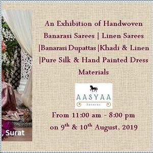 Exhibition Of Banarasi Sarees @JJ Art Gallery -Surat