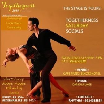 Togetherness Saturday dance Socials- Salsa, Bachata