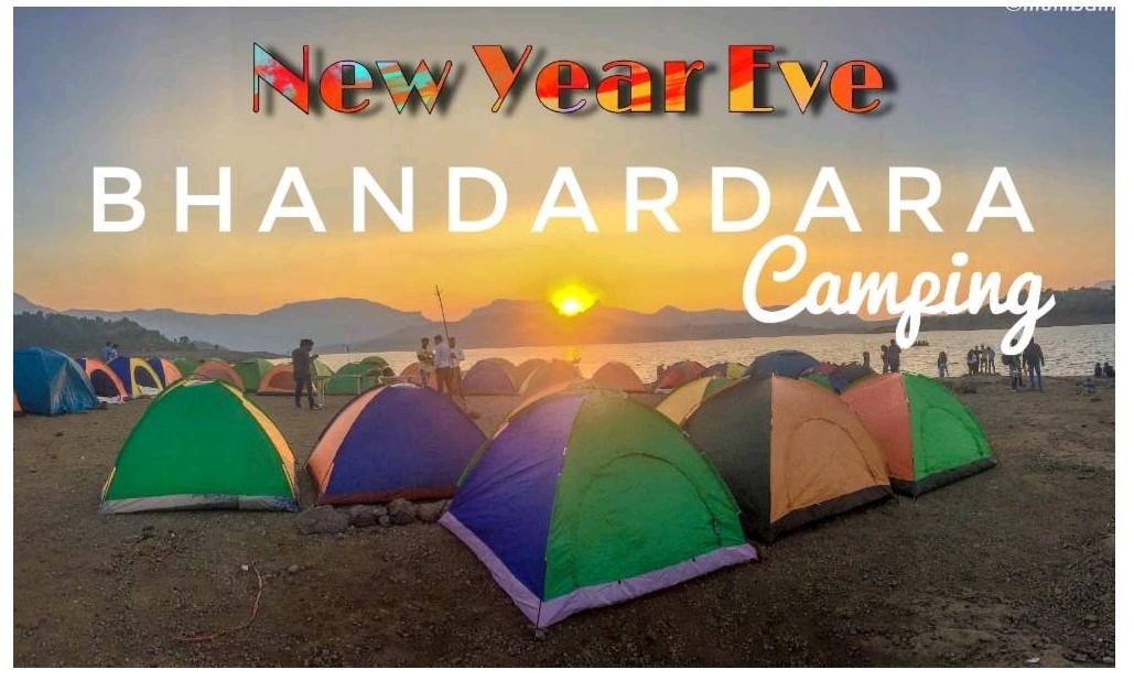 New Year Lake Side Camping at bhandardara