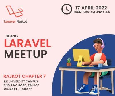 Laravel Rajkot Meetup April 2022
