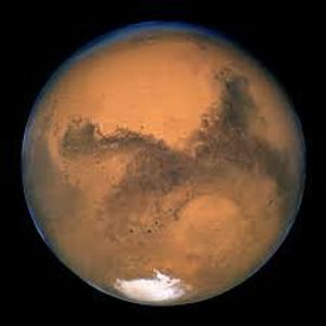 Astronomy Event : Red Planet Mars Very Close To Crescent Moon