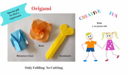 Origami for Kids (Father`s Day Special)