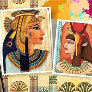 Egyptian Art on Silk: Surat