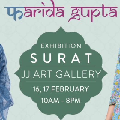 Farida Gupta Surat Exhibition