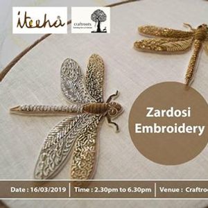 Zardosi Embroidery Workshop