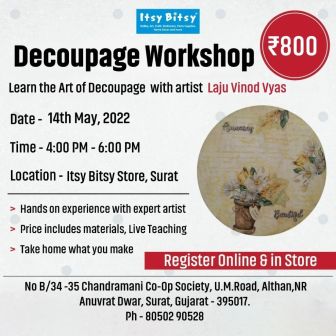 Decoupage Art Workshop