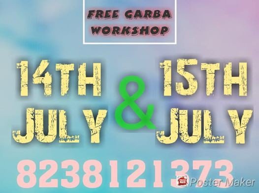 2 Days Free Garba Workshop in Ahmedabad