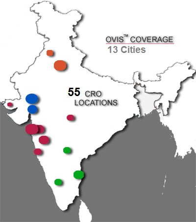 OVIS - The Trademark Application of Inforcom Tech - The installations reached 55 across India