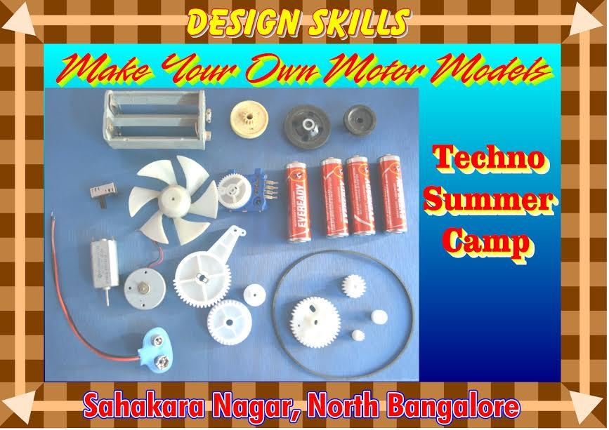 Make your own Motor Model - Techno Summer Camp 2018