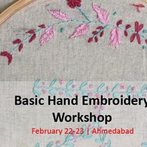 Basic Hand Embroidery Workshop