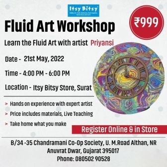 Fluid art workshop