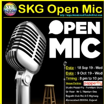 SKG Open Mic - 18 Sep 2019, Wednesday