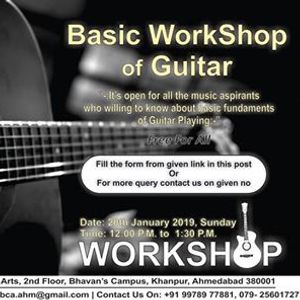 Guitar Workshop at Bhavan`s Cultural Academy & Centre For Arts