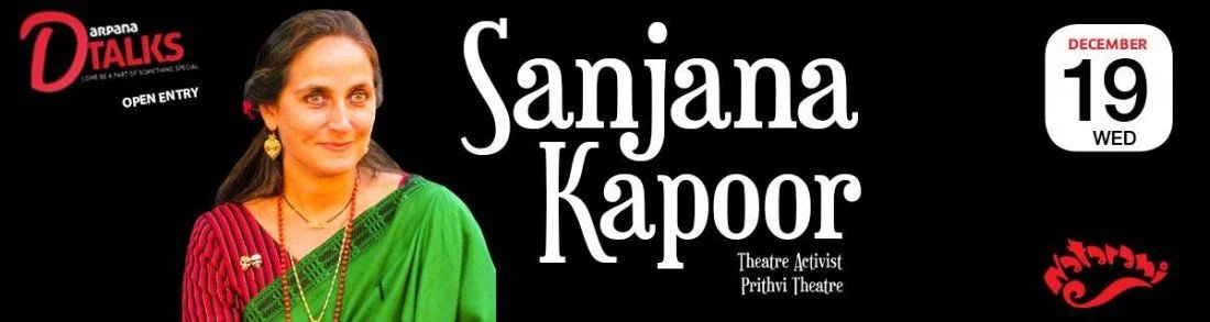 D-Talks with Sanjana Kapoor