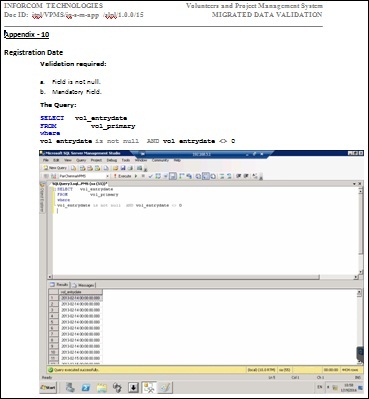 Inforcom develops data migration approach for CROs and Validation scripts.