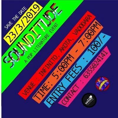 Sounditude by Pop Lit Society, 23rd March, 2019