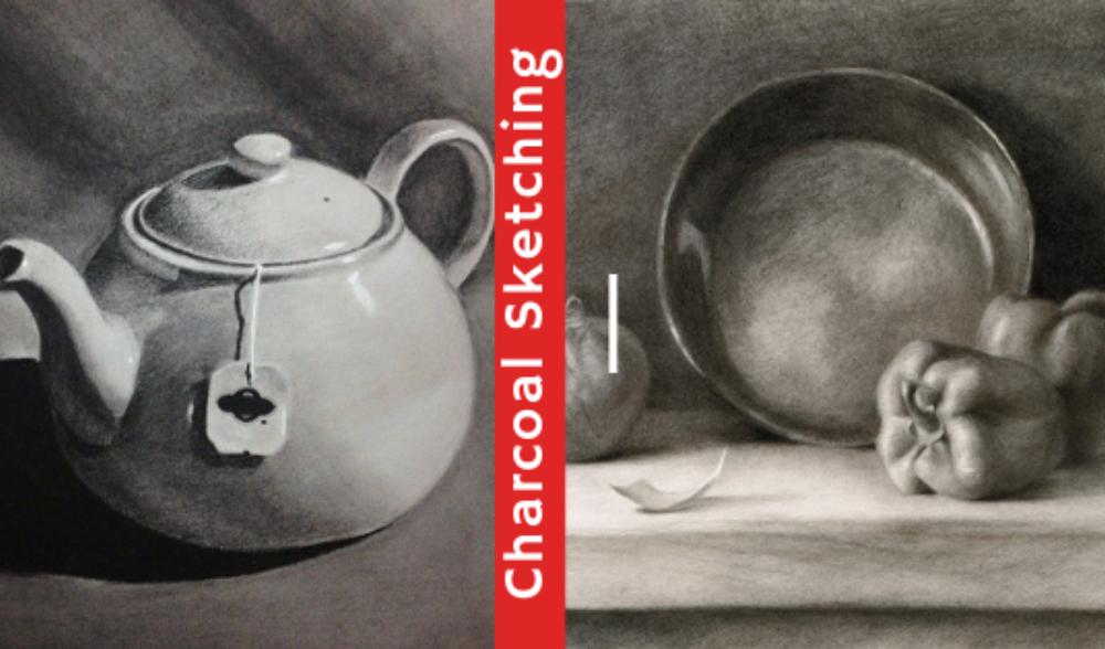 Charcoal sketching workshop - With Ujwala Vishwanath