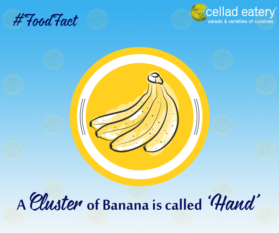 So you call it ``A hand of Bananas!`` - Cellad Eatery