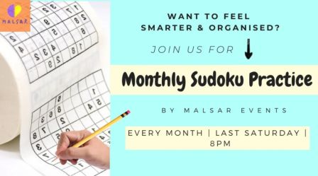 Monthly Sudoku Practice by Malsar