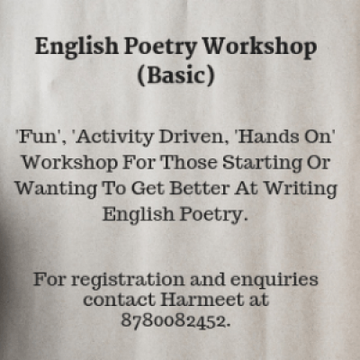 English Poetry Workshop (Basic)