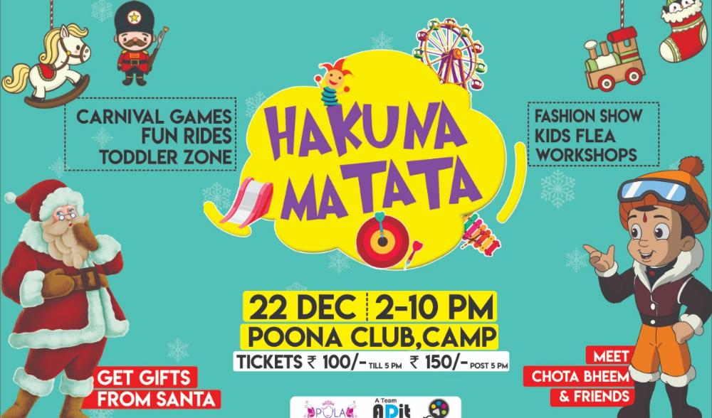 Hakuna Matata X-Mas Kids Carnival - With Chota Bheem, Santa Claus