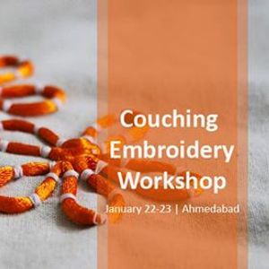 Couching Embroidery Workshop