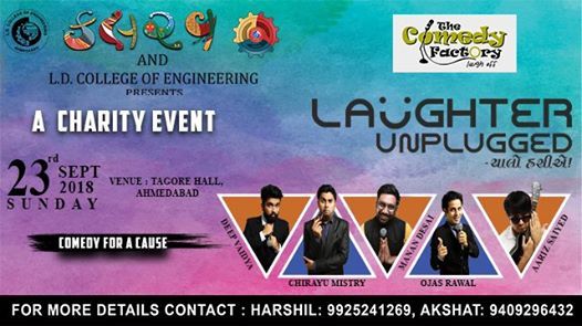Laughter Unplugged - Comedy for Cause