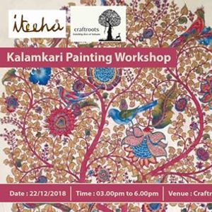Kalamkari Painting (On Handmade Paper)