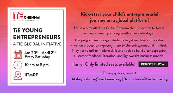 For Kids : TiE Young Entrepreneurs