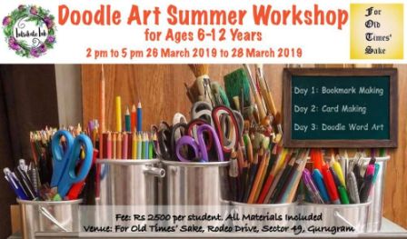 Doodle Art Summer Workshop - With Surabhi Kuthiala