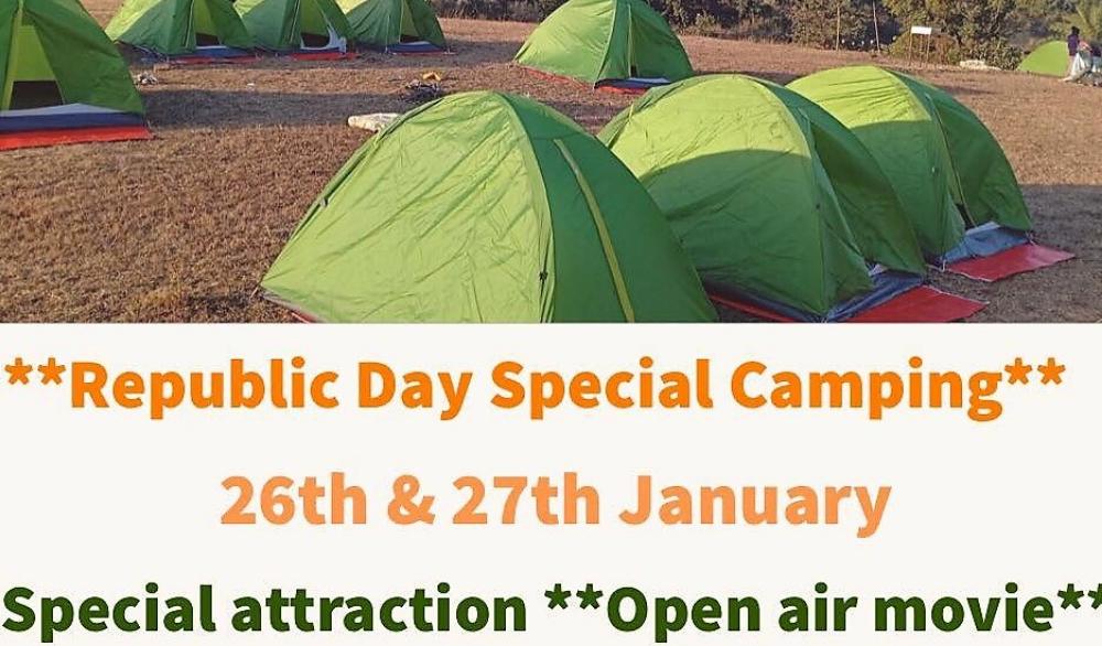 Into the Wild Camp Shendurli- Republic Day Special with open air theatre - With Movie Screening under open sky