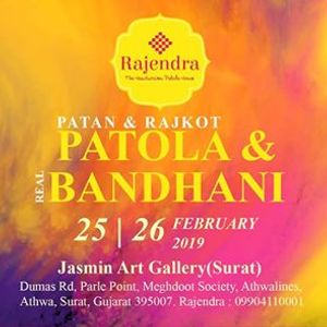 Patola & Bandhani Exhibition in Surat by Rajendra