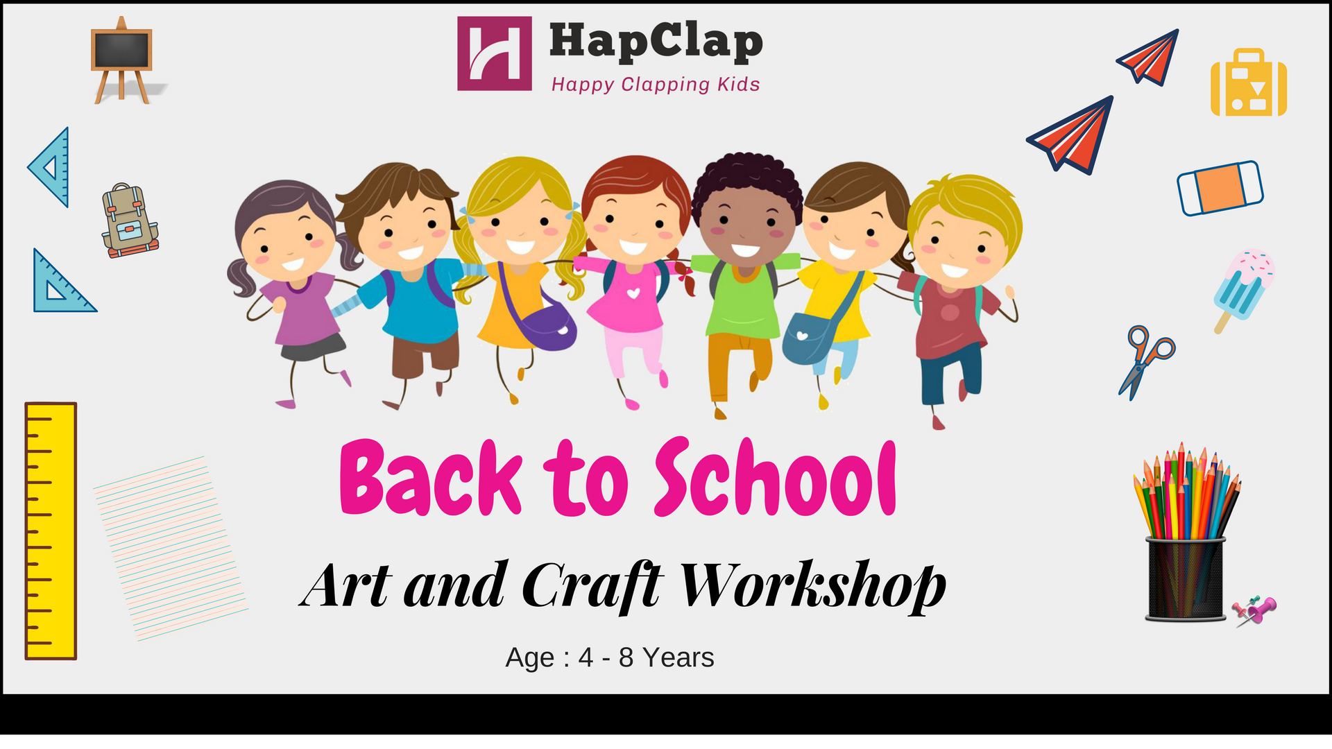 HapClap - Back to school - Art & Craft Workshop