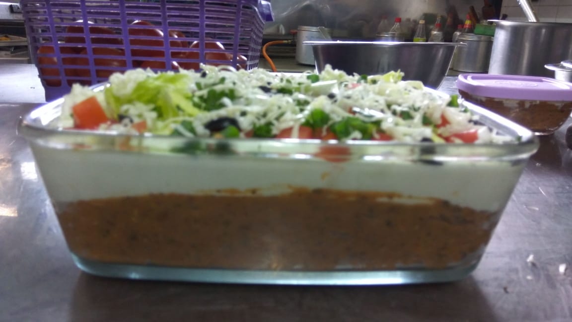 #Mexican Seven Layer Dip #``at Cellad Eatery#Made to order