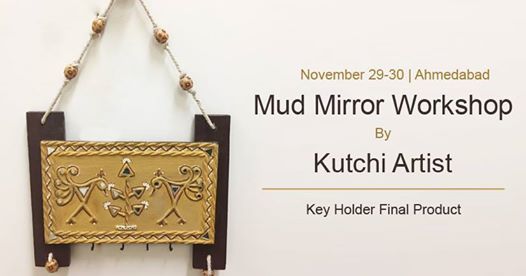 Mud Mirror Workshop by Kutchi Artist
