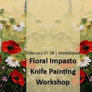 Floral Impasto Knife Painting Workshop