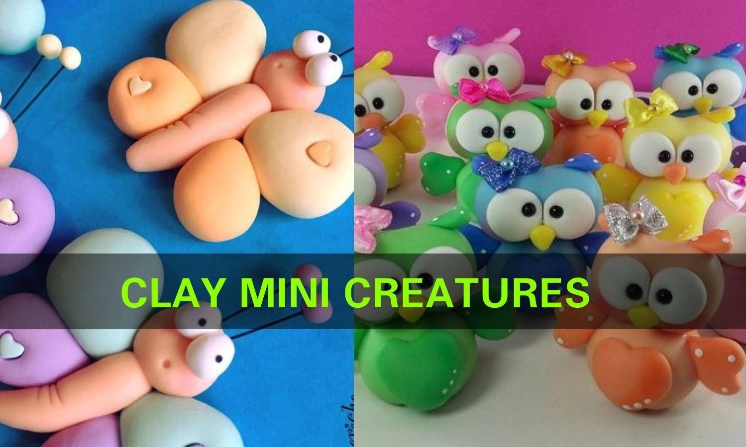 Clay Mini Creatures- Kids workshop by The Living Walls