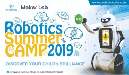 Robotics Summer Camp in HSR Layout - With SP Robotics Maker Lab HSR Layout