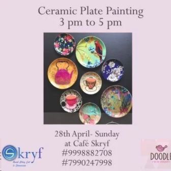 Ceramic Plate Painting Workshop