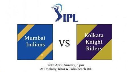 IPL Screening - Mumbai Indians VS Kolkata Knight Riders.